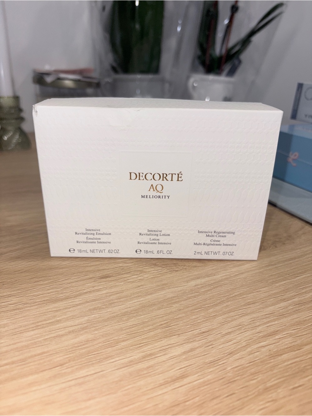Decorté AQ Meliority Luxury Skincare Mini Set NEW